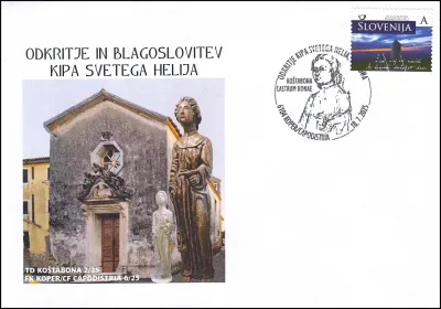ODKRITJE KIPA SVETEGA HELIJA, DIAKONA KOŠTABONA CASTRUM BONAE